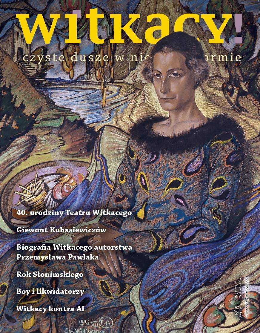 Witkacy! Czyste dusze w niemytej formie. Numer 18